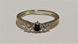 Black CZ Ring