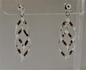 Double Dangle Freeform Earrings