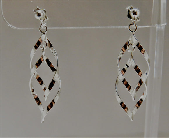 Double Dangle Freeform Earrings