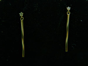 Gold Dangle Earrings