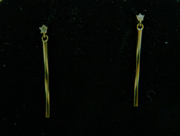 Gold Dangle Earrings